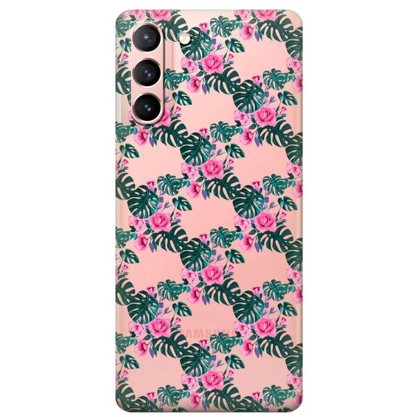 Прозрачный силиконовый чехол iSwag для Samsung Galaxy S21 с рисунком - Цветочная лиана (KS10893)
Прозрачный силиконовый чехол iSwag для Samsung Galaxy S21 с рисунком - Цветочная лиана (KS10893)