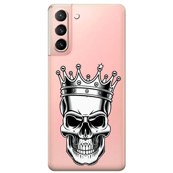 Прозрачный силиконовый чехол iSwag для Samsung Galaxy S21 с рисунком - Царский череп (KS10915)
Прозрачный силиконовый чехол iSwag для Samsung Galaxy S21 с рисунком - Царский череп (KS10915)