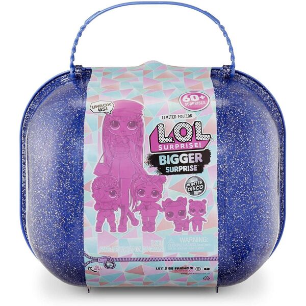 Лол чемодан Мега-Сюрприз зимнее диско. L.O.L. Surprise Winter Disco Bigger Surprise (421627)
Лол чемодан Мега-Сюрприз зимнее диско. L.O.L. Surprise Winter Disco Bigger Surprise (421627)