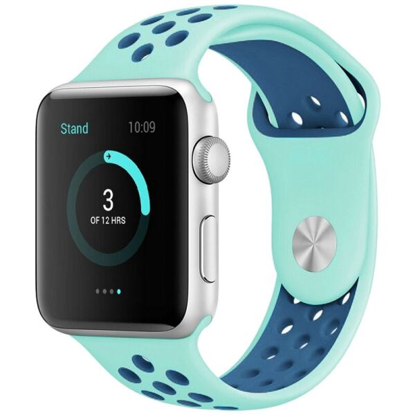 Силиконовый ремешок Sport Nike+ для Apple watch 42mm/44mm marine green/blue (153245)
Силиконовый ремешок Sport Nike+ для Apple watch 42mm/44mm marine green/blue (153245)