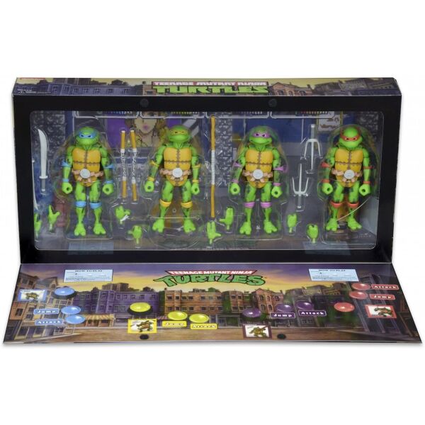 Nickelodeon Teenage Mutant Ninja Turtles Набор фигурок героев аркадных игр Sdcc 2016 (разноцветный) 17 см
Nickelodeon Teenage Mutant Ninja Turtles Набор фигурок героев аркадных игр Sdcc 2016 (разноцветный) 17 см