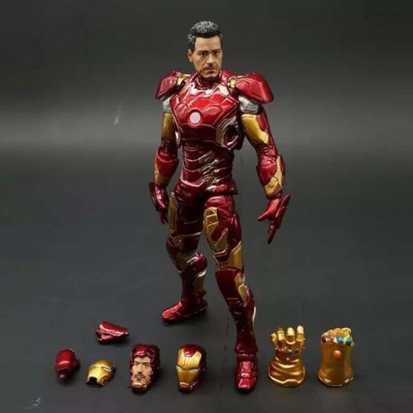 18 см оригинальный Marvel Select Мстители супер герой Ironman Mark 45 Железный человек ПВХ фигурка
18 см оригинальный Marvel Select Мстители супер герой Ironman Mark 45 Железный человек ПВХ фигурка