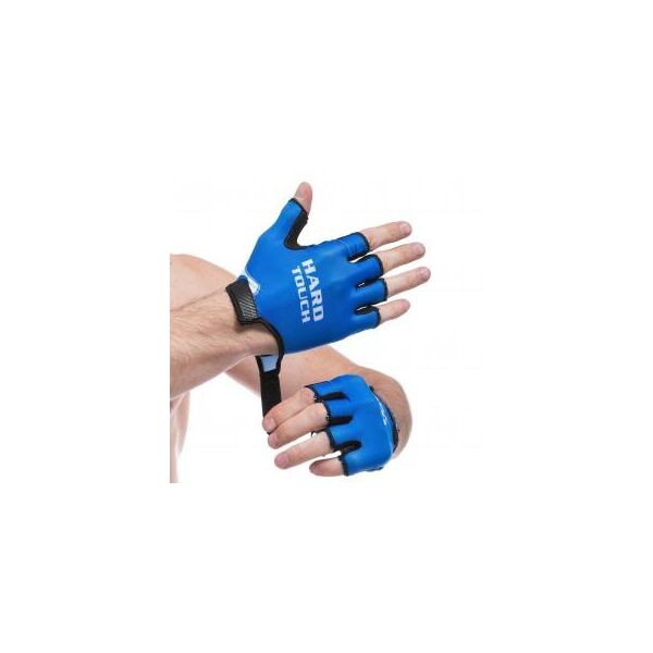 Перчатки для фитнеca HARD TOCH FG-004 (PVC, PL, открытые пальцы, р-р S-XL, черный-синий)
Перчатки для фитнеca HARD TOCH FG-004 (PVC, PL, открытые пальцы, р-р S-XL, черный-синий)