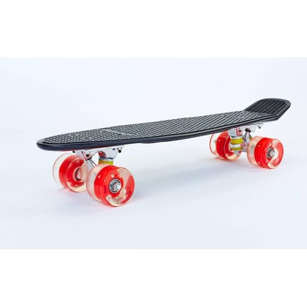 Скейтборд пластиковый Penny LED WHEELS 22in со светящимися колесами SK-5672-5 (черный-красный)
Скейтборд пластиковый Penny LED WHEELS 22in со светящимися колесами SK-5672-5 (черный-красный)