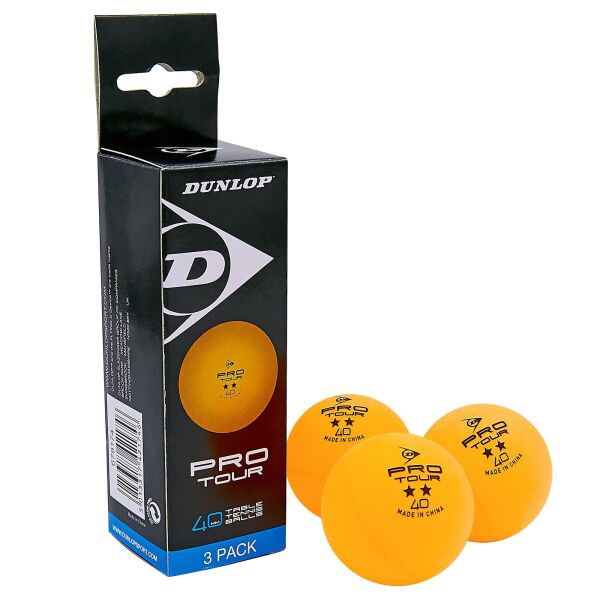 Набор мячей для настольного тенниса 3 штуки DUNLOP MT-679174 2star PRO TOUR (пластик, d-40мм, оранжевый)
Набор мячей для настольного тенниса 3 штуки DUNLOP MT-679174 2star PRO TOUR (пластик, d-40мм, оранжевый)
