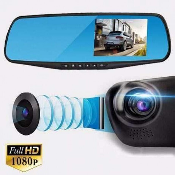Зеркало видеорегистратор с двумя камерами DVR 1388EH 138W с камерой заднего вида BLACK (К10701)
Зеркало видеорегистратор с двумя камерами DVR 1388EH 138W с камерой заднего вида BLACK (К10701)