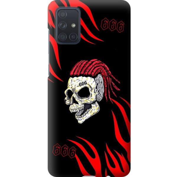 Чехол силиконовый бампер FTS на Samsung Galaxy A71 2019 A715 c Рисунком Моргенштерн Череп
Чехол силиконовый бампер FTS на Samsung Galaxy A71 2019 A715 c Рисунком Моргенштерн Череп