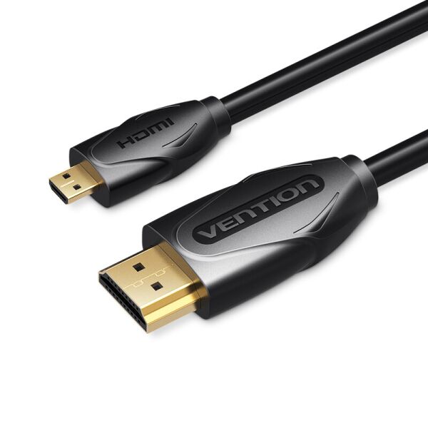 Кабель HDMI-microHDMI v.2.0 Vention 4K 60Hz 18Gbps HDR Video Dolby Audio 3m Black (VAA-D03-B300)
Кабель HDMI-microHDMI v.2.0 Vention 4K 60Hz 18Gbps HDR Video Dolby Audio 3m Black (VAA-D03-B300)