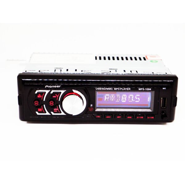 Автомагнитола Pioneer 1094BT - Bluetooth MP3 Player, FM, USB, microSD, AUX - съемная панель
Автомагнитола Pioneer 1094BT - Bluetooth MP3 Player, FM, USB, microSD, AUX - съемная панель