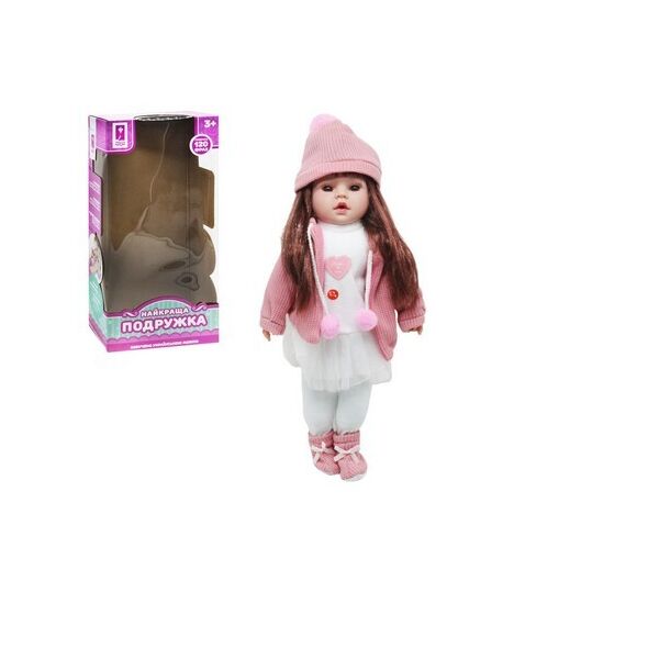 Кукла Лучшая подружка говорит 120 фраз на украинском языке, Baby-Toy, PL-520-1801D, розовом костюме
Кукла Лучшая подружка говорит 120 фраз на украинском языке, Baby-Toy, PL-520-1801D, розовом костюме