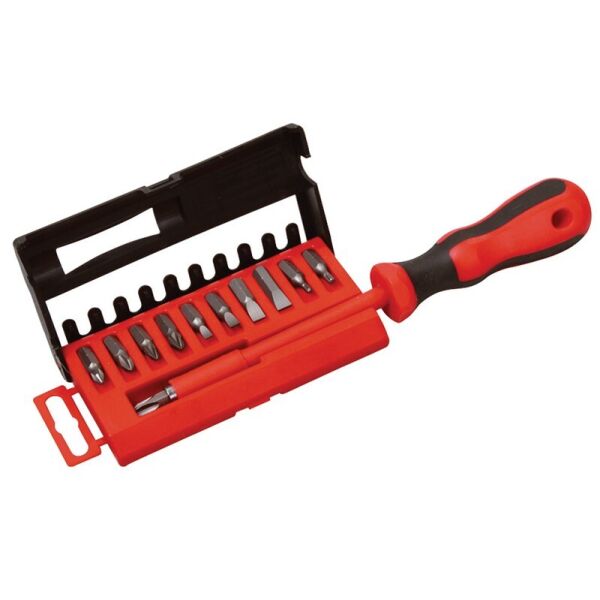 Отвёртка диэлектрическая с насадками 25 мм 11 эл(SL 4; 5; 6; 7 PH1/PH2/PH3; PZ1/PZ2;T15;T20) в кейсе MASTERTOOL 40-0041
Отвёртка диэлектрическая с насадками 25 мм 11 эл(SL 4; 5; 6; 7 PH1/PH2/PH3; PZ1/PZ2;T15;T20) в кейсе MASTERTOOL 40-0041