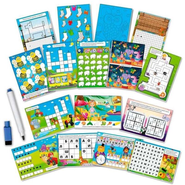 Пиши и вытираю Зебра. Продвинутый уровень рус .. - VT 5010-02 (12) Vladi Toys, (Украина)
Пиши и вытираю Зебра. Продвинутый уровень рус .. - VT 5010-02 (12) Vladi Toys, (Украина)