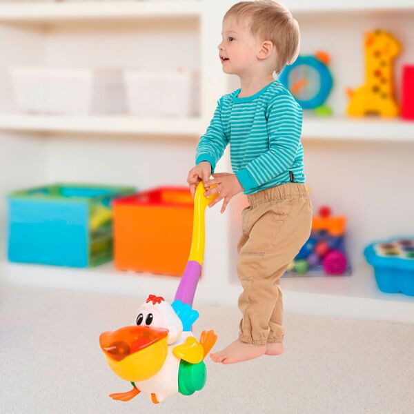 Игрушка каталка Пеликан затейник украинский Kiddieland BR54916
Игрушка каталка Пеликан затейник украинский Kiddieland BR54916