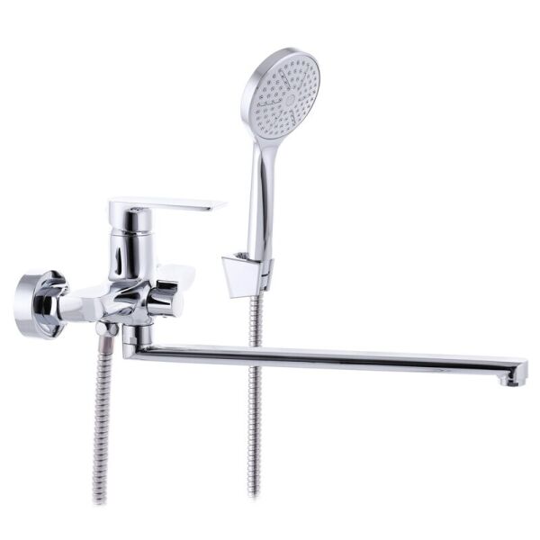 Кран для ванны однорычажный с длинным изливом MIXXUS PREMIUM ALBERT MI2876 хром латунь 75193
Кран для ванны однорычажный с длинным изливом MIXXUS PREMIUM ALBERT MI2876 хром латунь 75193