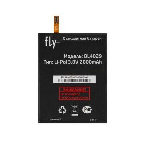 Аккумулятор для Fly IQ4412 Quad Coral / BL4029 
Аккумулятор для Fly IQ4412 Quad Coral / BL4029