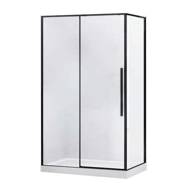 Душевая кабина прямоугольная угловая c поддоном EGER A LÁNY 599-550 Black 119см x 79см черный 82576
Душевая кабина прямоугольная угловая c поддоном EGER A LÁNY 599-550 Black 119см x 79см черный 82576