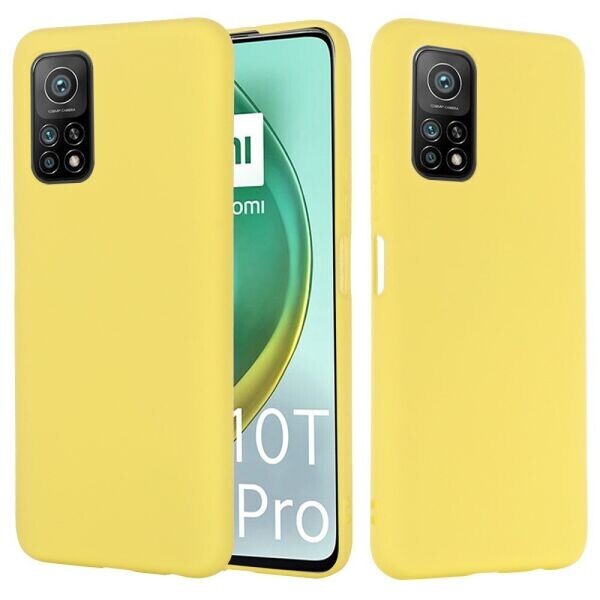 Защитный чехол Deexe Silicone Case для Xiaomi Mi 10T / Mi 10T Pro - Yellow 
Защитный чехол Deexe Silicone Case для Xiaomi Mi 10T / Mi 10T Pro - Yellow