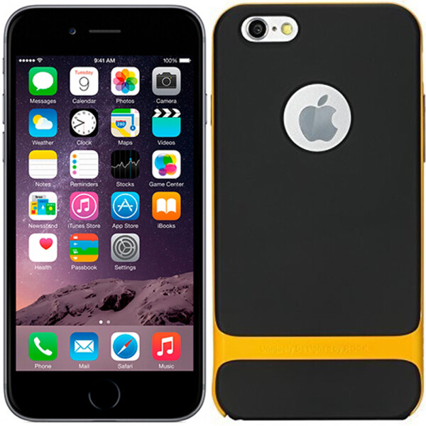 Чехол Rock Royce Series TPU+PC для Apple iPhone 6/6s plus (5.5") (Черный / Оранжевый) (6876)
Чехол Rock Royce Series TPU+PC для Apple iPhone 6/6s plus (5.5") (Черный / Оранжевый) (6876)