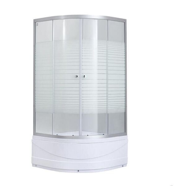 Кабина для душа полукруглая угловая c поддоном LIDZ Wieza LWISC8080SATHIGHL 80см x 80см сатин 74578
Кабина для душа полукруглая угловая c поддоном LIDZ Wieza LWISC8080SATHIGHL 80см x 80см сатин 74578