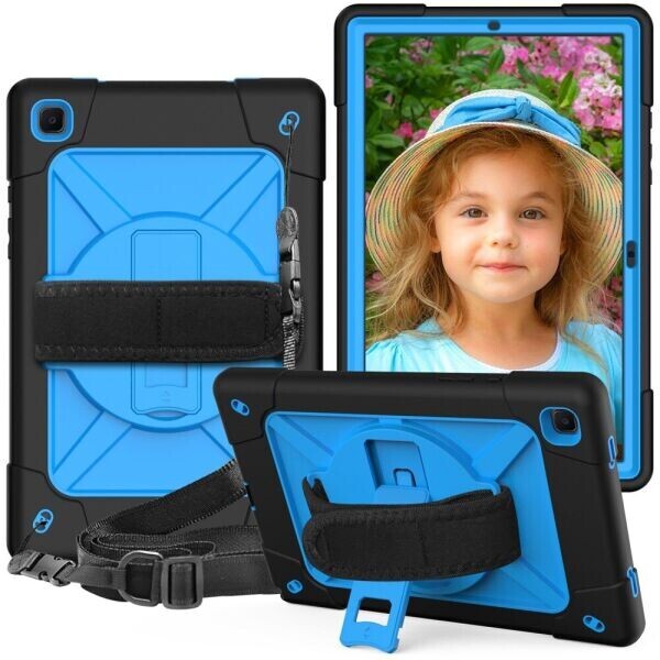 Защитный чехол Deexe Rotation Hybrid для Samsung Galaxy Tab A7 10.4 (T500/505) - Black / Blue
Защитный чехол Deexe Rotation Hybrid для Samsung Galaxy Tab A7 10.4 (T500/505) - Black / Blue