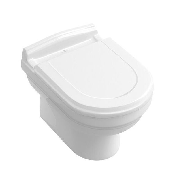 Унитаз для инсталляции подвесной белый VILLEROY&BOCH HOMMAGE 6661B0R1 с сиденьем с микролифтом 82044
Унитаз для инсталляции подвесной белый VILLEROY&BOCH HOMMAGE 6661B0R1 с сиденьем с микролифтом 82044