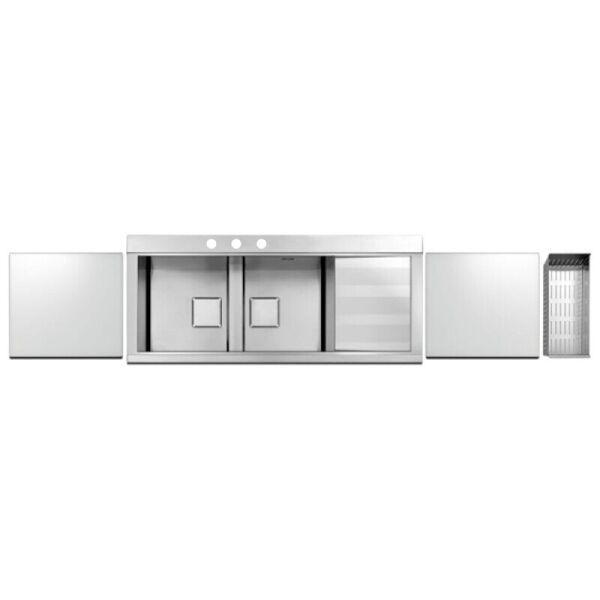 Мойка на кухню из нержавейки прямоугольная APELL PD1162IRKITW 1160мм x 500мм матовая 1мм 62736
Мойка на кухню из нержавейки прямоугольная APELL PD1162IRKITW 1160мм x 500мм матовая 1мм 62736