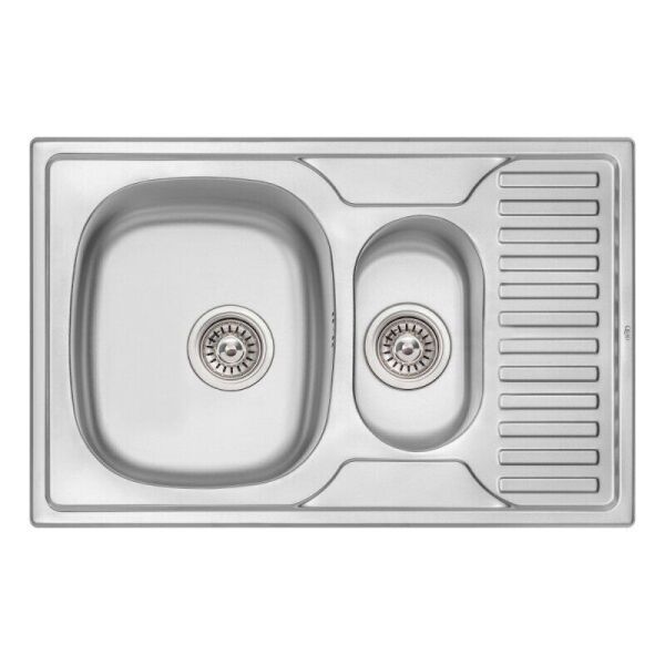 Мойка на кухню стальная прямоугольная Q-TAP QT7850BMICDEC08 500мм x 780мм микротекстура 0.8мм 76280
Мойка на кухню стальная прямоугольная Q-TAP QT7850BMICDEC08 500мм x 780мм микротекстура 0.8мм 76280