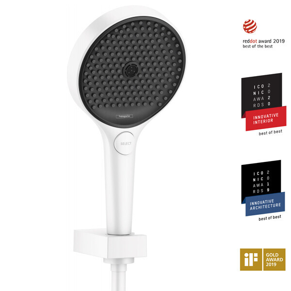 Душевой гарнитур HANSGROHE RAINFINITY 26851700 со шлангом ручной лейкой и держателем белый 71793
Душевой гарнитур HANSGROHE RAINFINITY 26851700 со шлангом ручной лейкой и держателем белый 71793