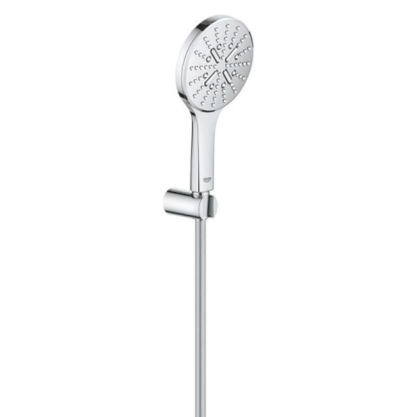 Душевой набор GROHE Rainshower Smartactive 26581000 со шлангом ручной лейкой и держателем хром 77916
Душевой набор GROHE Rainshower Smartactive 26581000 со шлангом ручной лейкой и держателем хром 77916