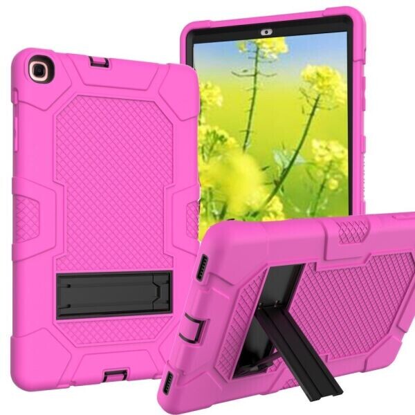 Защитный чехол Deexe Color Kickstand для Samsung Galaxy Tab A 10.1 (2019) - Black / Rose Red
Защитный чехол Deexe Color Kickstand для Samsung Galaxy Tab A 10.1 (2019) - Black / Rose Red
