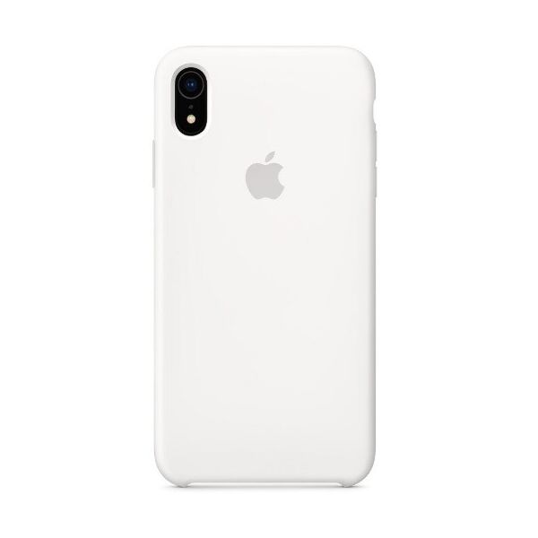 Чехол Silicone Case Apple iPhone XR Оригинал Белый