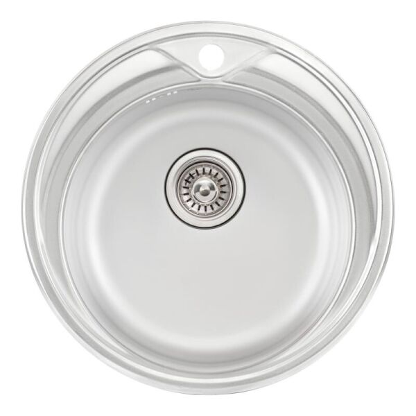 Кухонная мойка металлическая круглая Q-TAP QTD510SAT08 510мм x 510мм матовая 0.8мм 76292
Кухонная мойка металлическая круглая Q-TAP QTD510SAT08 510мм x 510мм матовая 0.8мм 76292