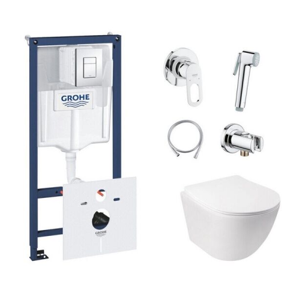 Набор инсталляции 5 в 1 GROHE Rapid SL 38827000 с унитазом Q-TAP Jay QT07335176W и смесителем GROHE
Набор инсталляции 5 в 1 GROHE Rapid SL 38827000 с унитазом Q-TAP Jay QT07335176W и смесителем GROHE