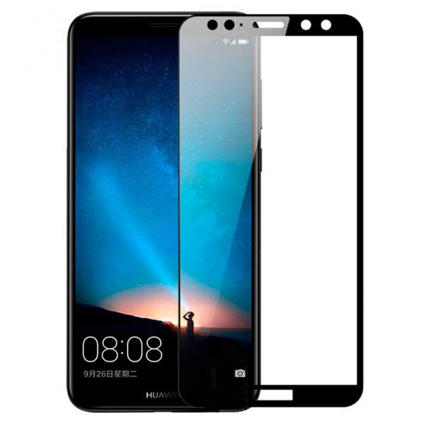 Защитное стекло 2.5D Huawei Mate 10 Lite Черный тех. пакет 
Защитное стекло 2.5D Huawei Mate 10 Lite Черный тех. пакет