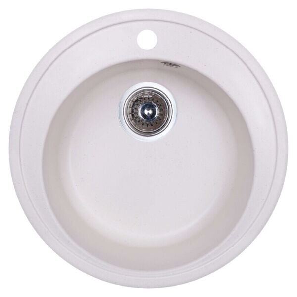 Кухонная мойка керамогранитная круглая COSH D51 COSHD51K203 506мм x 506мм белый с сифоном 62147
Кухонная мойка керамогранитная круглая COSH D51 COSHD51K203 506мм x 506мм белый с сифоном 62147