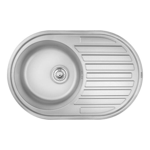 Мойка на кухню стальная овальная COSH COSH7108D08 500мм x 770мм микротекстура 0.8мм 61995
Мойка на кухню стальная овальная COSH COSH7108D08 500мм x 770мм микротекстура 0.8мм 61995