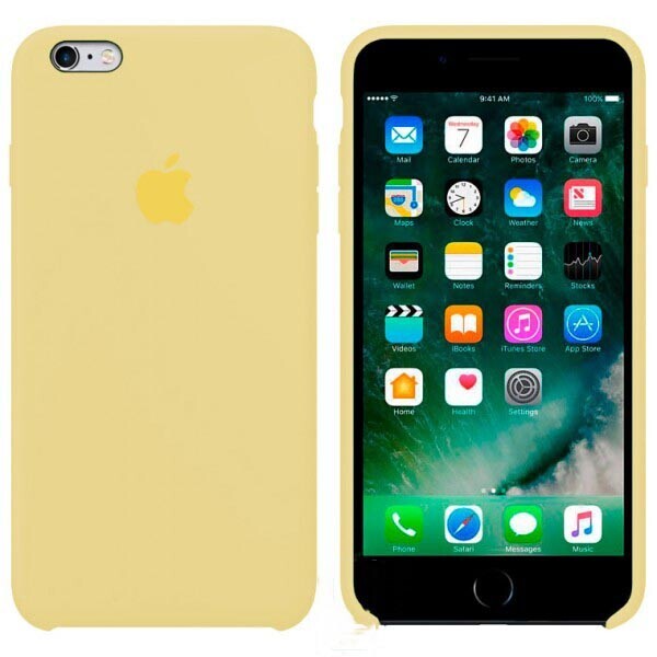 Чехол Silicone Case Apple iPhone 6, 6S бледно-Желтый 51
Чехол Silicone Case Apple iPhone 6, 6S бледно-Желтый 51