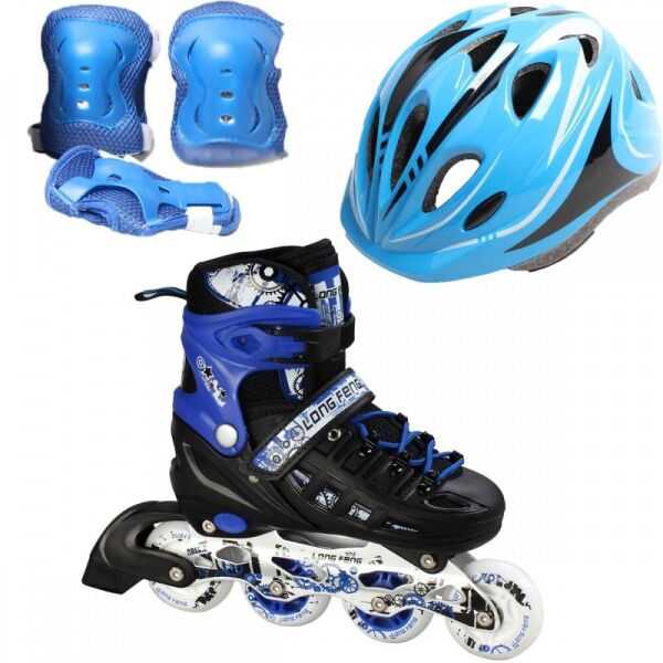 Ролики детские раздвижные Scale Sports Combo Pro - USA (защита + шлем) 38-42, Синий (2T3040P)
Ролики детские раздвижные Scale Sports Combo Pro - USA (защита + шлем) 38-42, Синий (2T3040P)