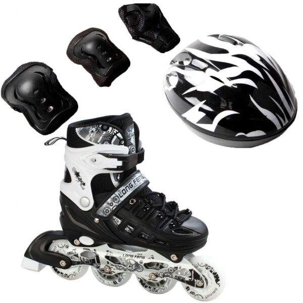 Ролики детские раздвижные Scale Sports Combo Ecoline - USA (защита + шлем) 34-37, (Черный) (2T3040S)
Ролики детские раздвижные Scale Sports Combo Ecoline - USA (защита + шлем) 34-37, (Черный) (2T3040S)