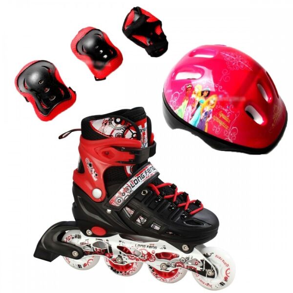 Ролики детские раздвижные Scale Sports Combo Disney - USA (защита + шлем) 29-33, Best Princess (красный) (2T3040E)
Ролики детские раздвижные Scale Sports Combo Disney - USA (защита + шлем) 29-33, Best Princess (красный) (2T3040E)