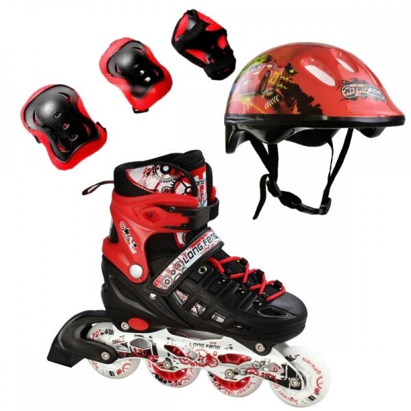 Ролики детские раздвижные Scale Sports Combo Disney - USA (защита + шлем) 38-42, Тачки2 (красный) (2T3040E)
Ролики детские раздвижные Scale Sports Combo Disney - USA (защита + шлем) 38-42, Тачки2 (красный) (2T3040E)