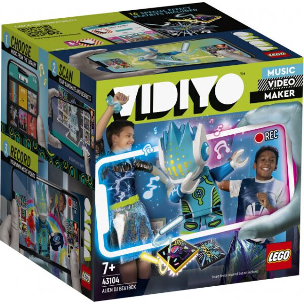 LEGO® VIDIYO Alien DJ BeatBox (Битбокс Пришелец ди-джей) 73 деталей (43104) (5702016911879)
LEGO® VIDIYO Alien DJ BeatBox (Битбокс Пришелец ди-джей) 73 деталей (43104) (5702016911879)