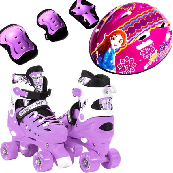 Ролики Квадровые Набор Qwad Combo Disney - USA Scale Sports 34-37, OKA Fiolet (Защита + Шлем) (2T3046T)
Ролики Квадровые Набор Qwad Combo Disney - USA Scale Sports 34-37, OKA Fiolet (Защита + Шлем) (2T3046T)