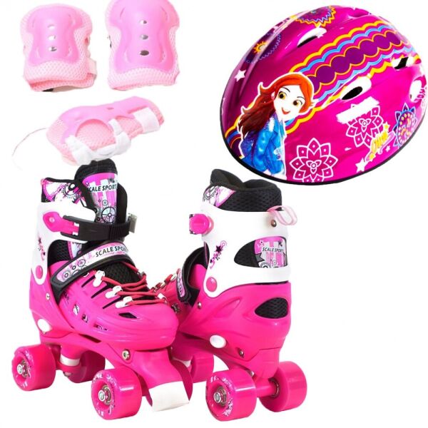Ролики Квадровые Набор Qwad Combo Disney - USA Scale Sports 29-33, OKA Rose (Защита + Шлем) (2T3046T)
Ролики Квадровые Набор Qwad Combo Disney - USA Scale Sports 29-33, OKA Rose (Защита + Шлем) (2T3046T)