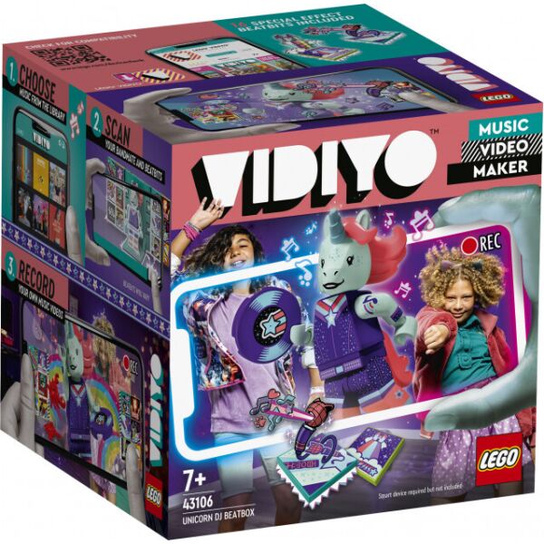 Конструктор LEGO® VIDIYO Unicorn DJ BeatBox (Битбокс " Единорог ди-джей ") 84 деталей (43106) (5702016911794)
Конструктор LEGO® VIDIYO Unicorn DJ BeatBox (Битбокс " Единорог ди-джей ") 84 деталей (43106) (5702016911794)