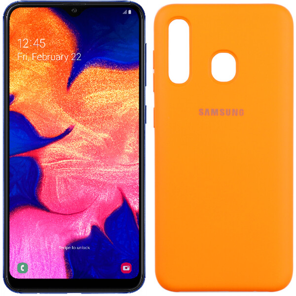 Чехол силиконовый оригинальный для Samsung A205/305 Galaxy A20/A30 2019 Оранжевый (27637)
Чехол силиконовый оригинальный для Samsung A205/305 Galaxy A20/A30 2019 Оранжевый (27637)