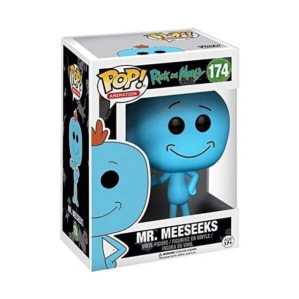 Фигурка Фанко Рик и Морти Funko Pop! Rick and Morty - Mr. Meeseeks Виниловая фигура мистера Мисикса 9 см
Фигурка Фанко Рик и Морти Funko Pop! Rick and Morty - Mr. Meeseeks Виниловая фигура мистера Мисикса 9 см
