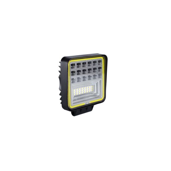 Фара LED квадратная 126W, 42 лампы, широкий луч 10/30V 6000K толщина: 40 мм.+ LED кольцо
Фара LED квадратная 126W, 42 лампы, широкий луч 10/30V 6000K толщина: 40 мм.+ LED кольцо