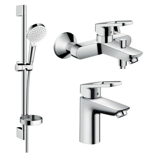 Набор смесителей для ванны Hansgrohe Logis Loop 100 1062019 (71151000+71244000+26553400) хром
Набор смесителей для ванны Hansgrohe Logis Loop 100 1062019 (71151000+71244000+26553400) хром