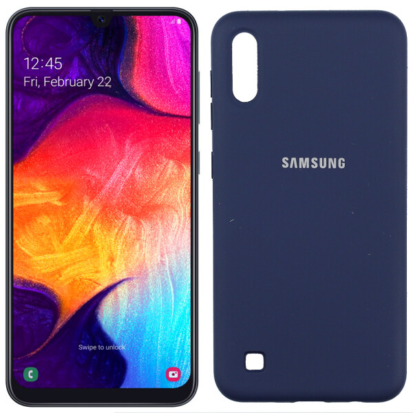 Чехол силиконовый оригинальный для Samsung A105 Galaxy A10 2019 Синий FULL (26463)
Чехол силиконовый оригинальный для Samsung A105 Galaxy A10 2019 Синий FULL (26463)
